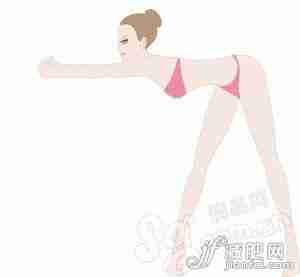 腰转动式瘦腰瑜伽动作