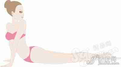 眼镜蛇扭动瘦腰瑜伽动作