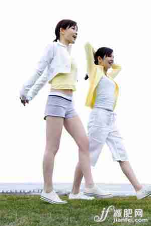 每天步行半小时可保持良好身材