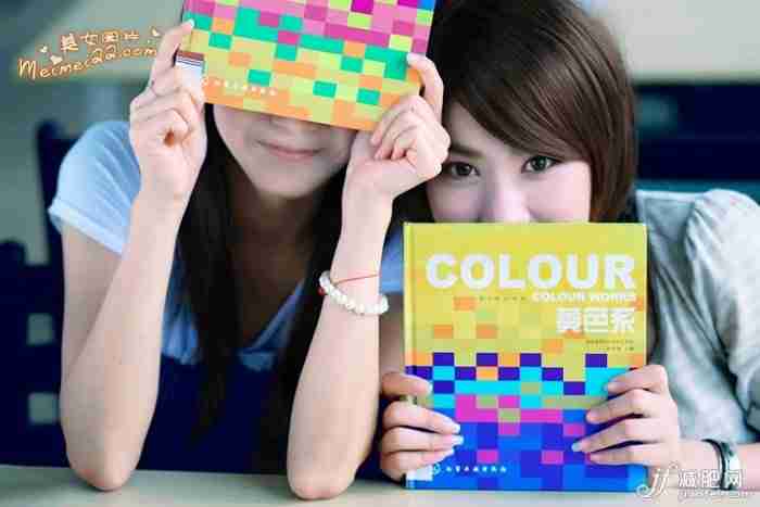 哇！双胞胎姐妹红色系，黄色系