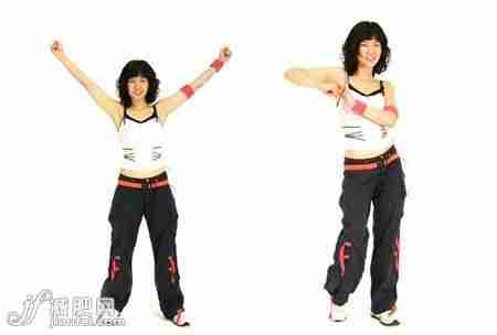 韩国MM示范瘦手臂简易4步骤