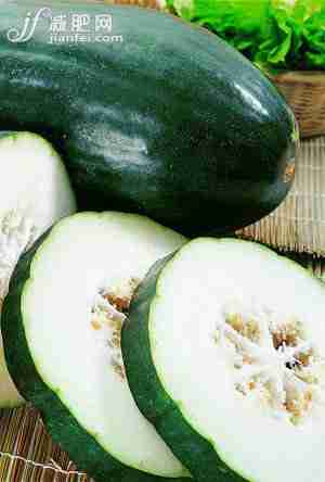 瘦脸食物：冬瓜