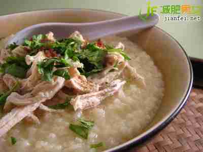 鸡肉薏米粥