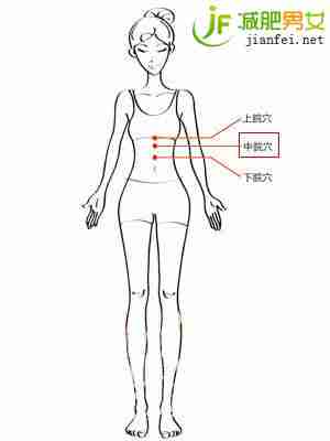 中脘穴--艾灸加快胃蠕动