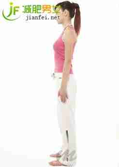 step1，两腿分开