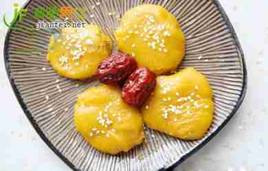 美味又低卡的南瓜饼