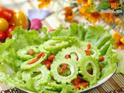 水晶苦瓜，晶晶亮，透心凉