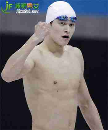 中国游泳队孙杨。