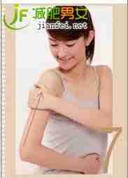 穴位按摩瘦手臂